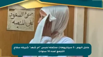 عاجل اليوم.. 5 سيناريوهات محتملة لحبس “أم شهد” شريكة سفاح التجمع لمدة 10 سنوات